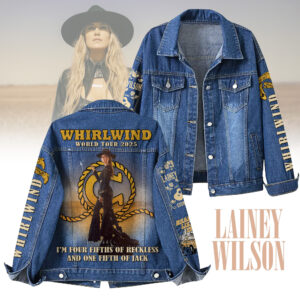 Lainey Wilson Music Denim Jacket Gift For Fans
