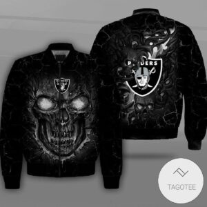 Las Vegas Raiders NFL Style Bomber Jacket For Fans