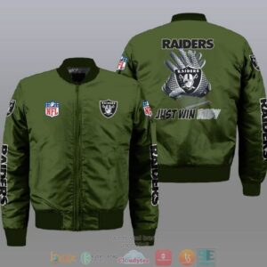 Las Vegas Raiders NFL Style Bomber Jacket For Fans