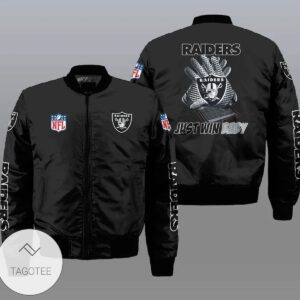 Las Vegas Raiders NFL Style Bomber Jacket For Fans