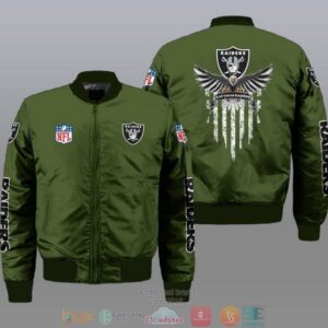 Las Vegas Raiders NFL Style Bomber Jacket For Fans