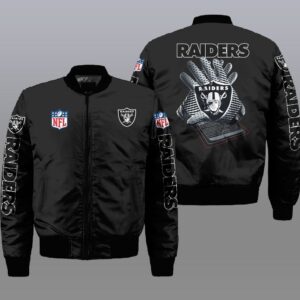 Las Vegas Raiders NFL Style Bomber Jacket For Fans