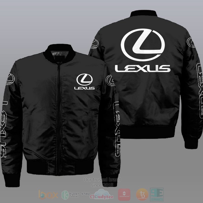 Lexus Car Style Bomber Jacket For Fans