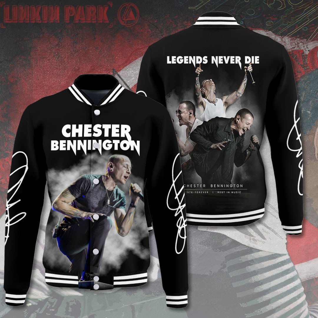 Linkin Park Music Style Baseball Jacket For Fans