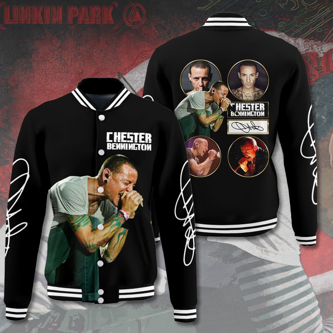 Linkin Park Music Style Baseball Jacket For Fans