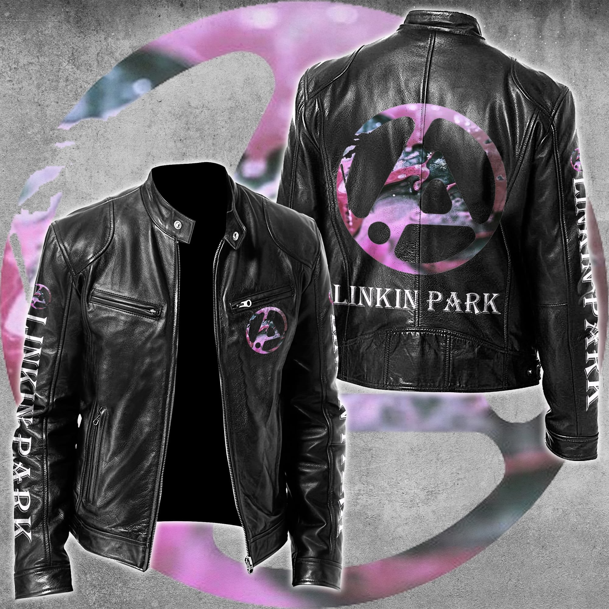 Linkin Park Music Style Leather Jacket For Fans