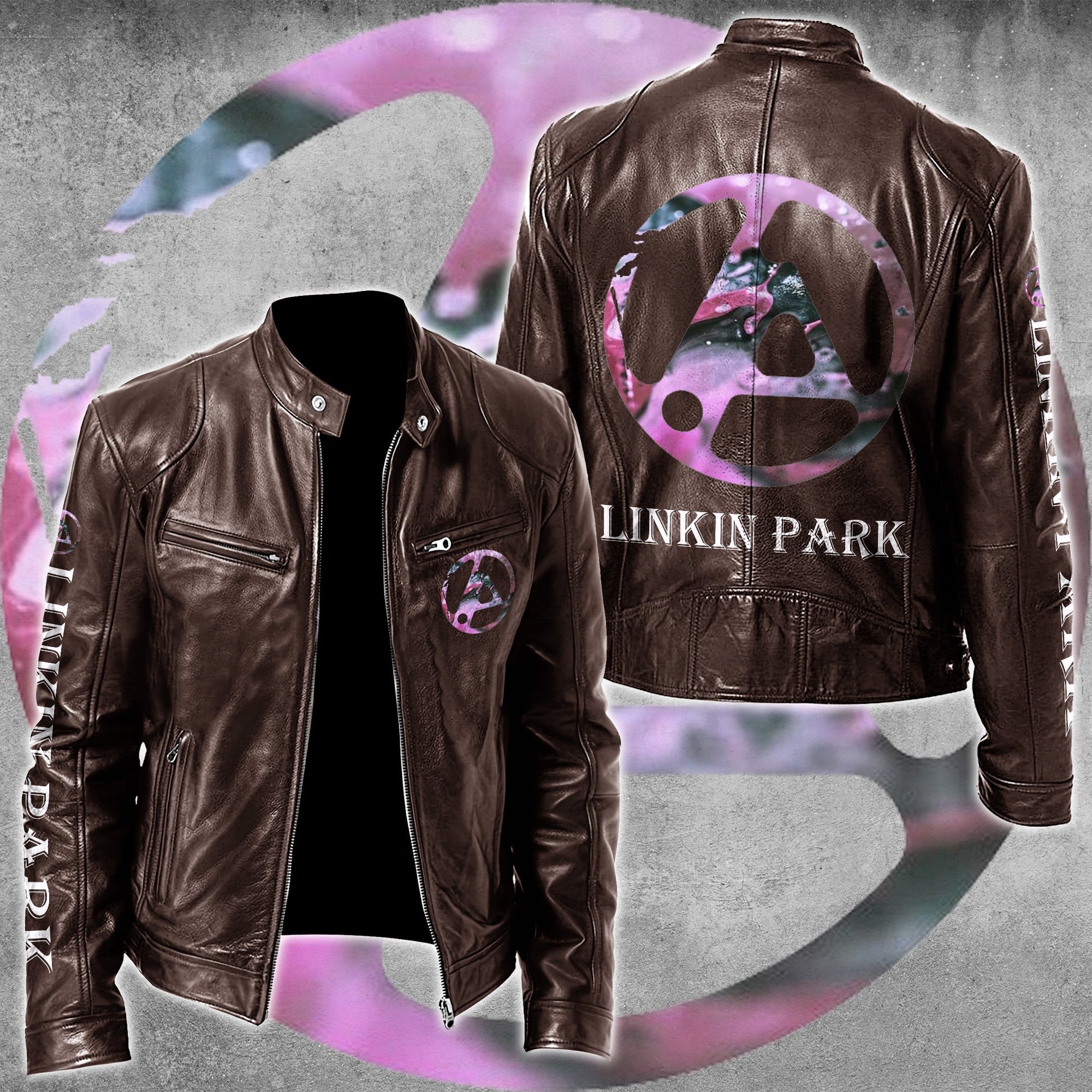 Linkin Park Music Style Leather Jacket For Fans