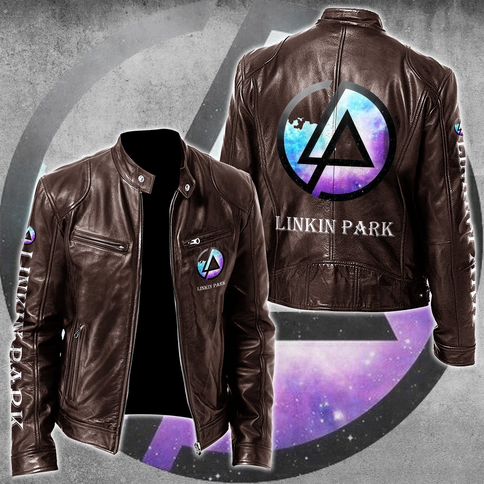 Linkin Park Music Style Leather Jacket For Fans