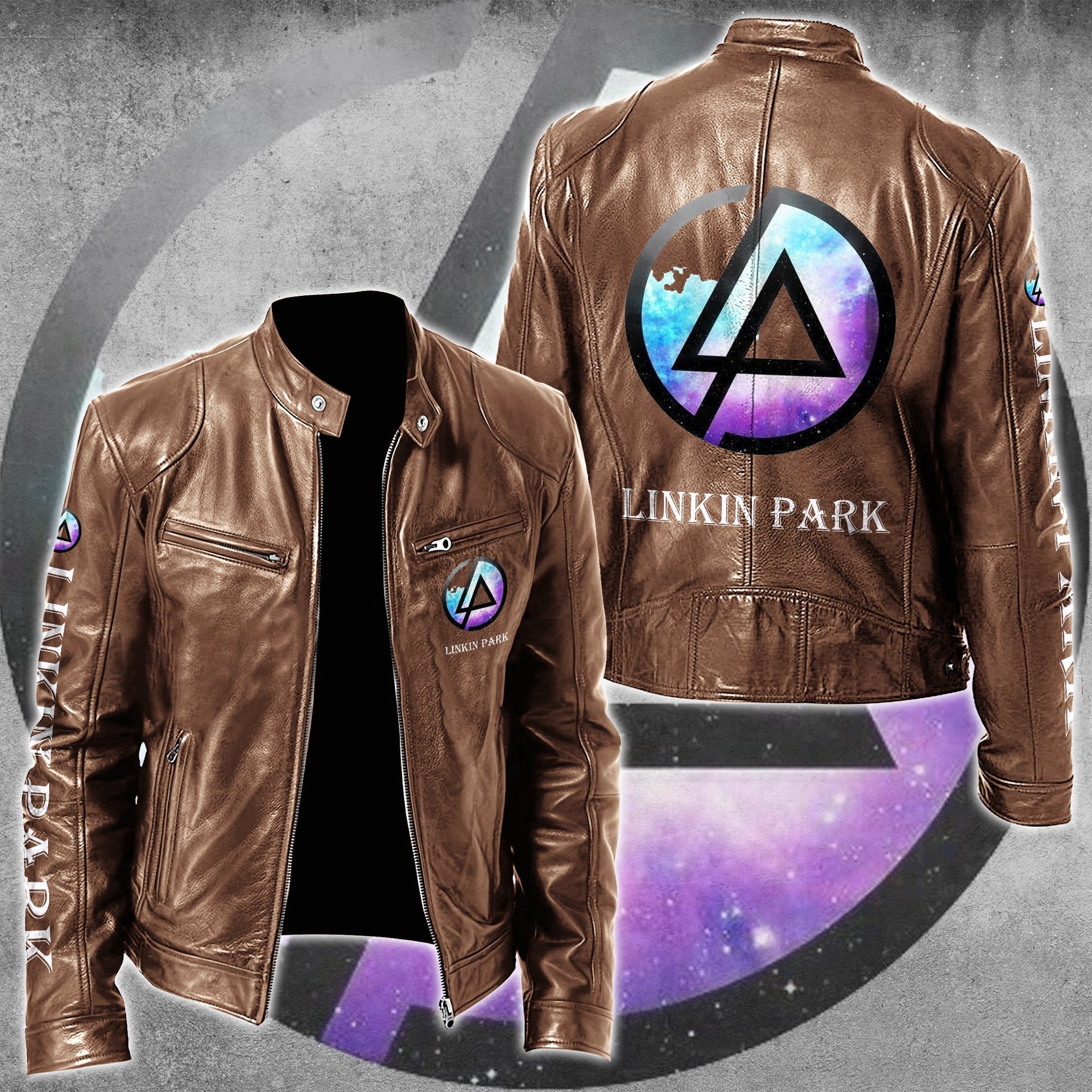 Linkin Park Music Style Leather Jacket For Fans