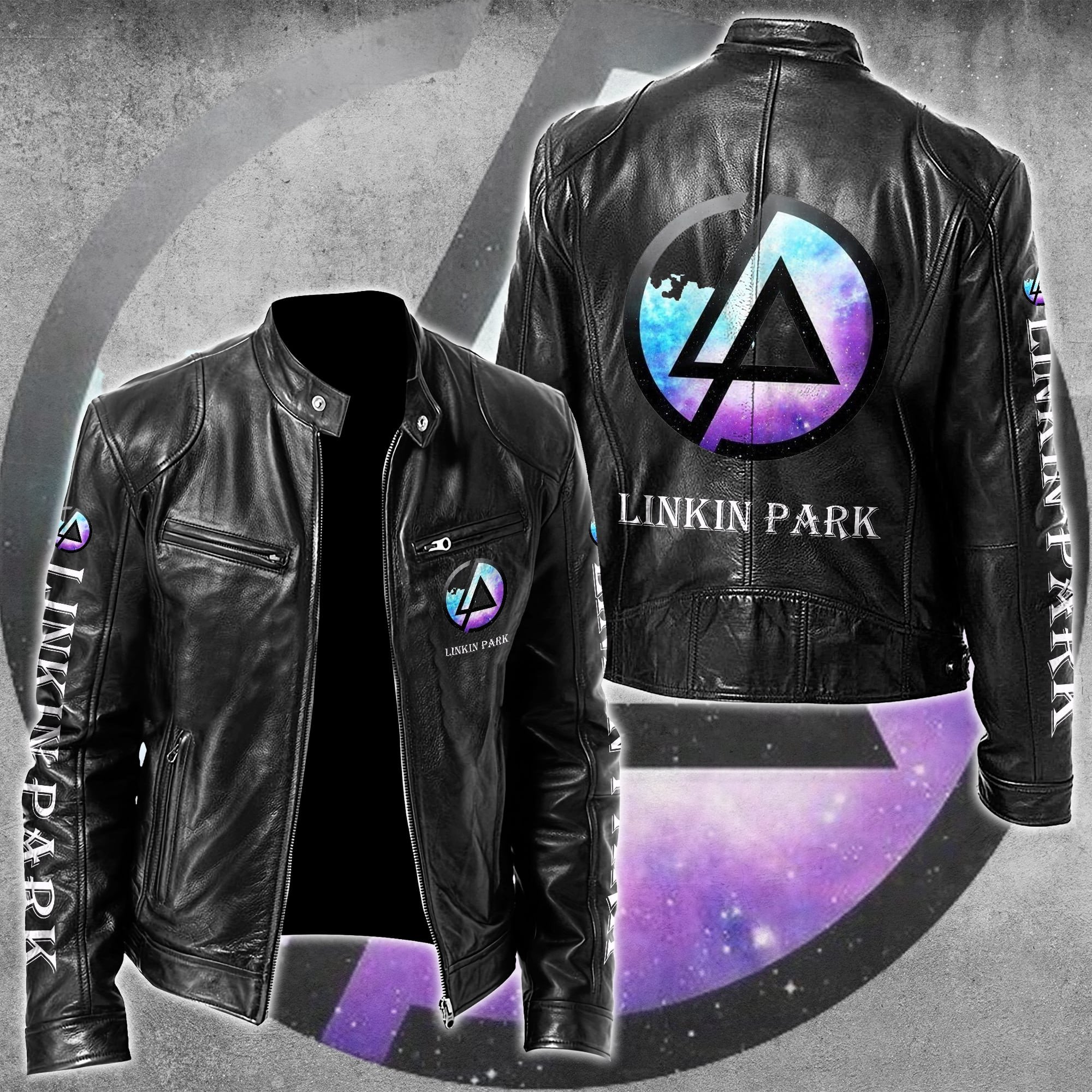 Linkin Park Music Style Leather Jacket For Fans