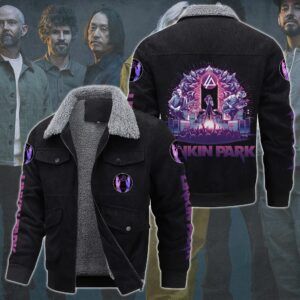 Linkin Park Music Style Thermal Cotton Jacket Prim For Fans
