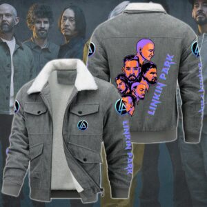 Linkin Park Music Style Thermal Cotton Jacket Prim For Fans