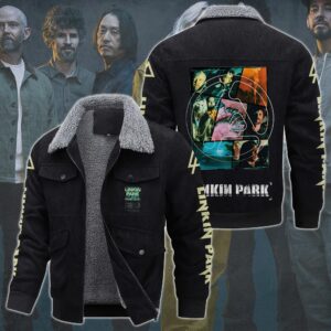 Linkin Park Music Style Thermal Cotton Jacket Prim For Fans