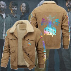 Linkin Park Music Style Thermal Cotton Jacket Prim For Fans