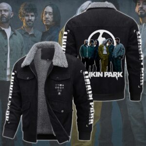 Linkin Park Music Style Thermal Cotton Jacket Prim For Fans