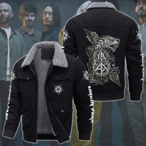 Linkin Park Music Style Thermal Cotton Jacket Prim For Fans