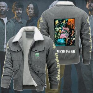 Linkin Park Music Style Thermal Cotton Jacket Prim For Fans