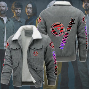 Linkin Park Music Style Thermal Cotton Jacket Prim For Fans