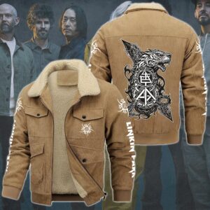 Linkin Park Music Style Thermal Cotton Jacket Prim For Fans