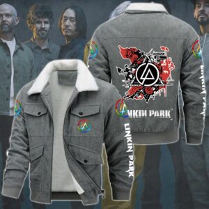 Linkin Park Music Style Thermal Cotton Jacket Prim For Fans
