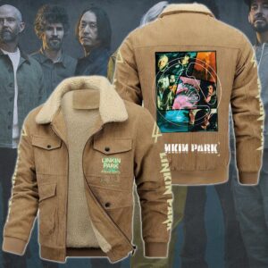 Linkin Park Music Style Thermal Cotton Jacket Prim For Fans