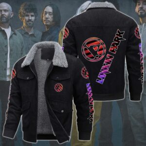 Linkin Park Music Style Thermal Cotton Jacket Prim For Fans