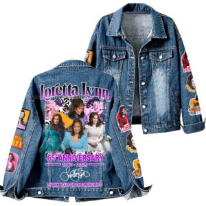 Loretta Lynn Music Denim Jacket Gift For Fans