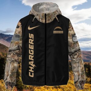 Los Angeles Chargers NFL Personalized Style Windbreaker Jacket For Fans