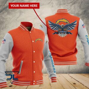 Los Angeles Chargers NFL Style Baseball Jacket For Fan