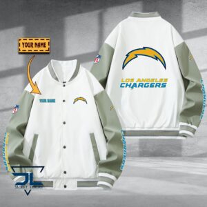 Los Angeles Chargers NFL Style Baseball Jacket For Fan
