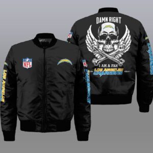 Los Angeles Chargers NFL Style Bomber Jacket For Fans