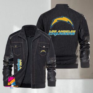 Los Angeles Chargers NFL Style Denim Jacket For Fans
