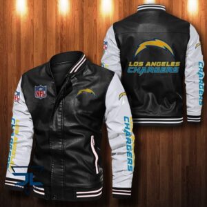 Los Angeles Chargers NFL Style Leather Jacket For Fan