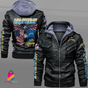 Los Angeles Chargers NFL Style Leather Jacket For Fan