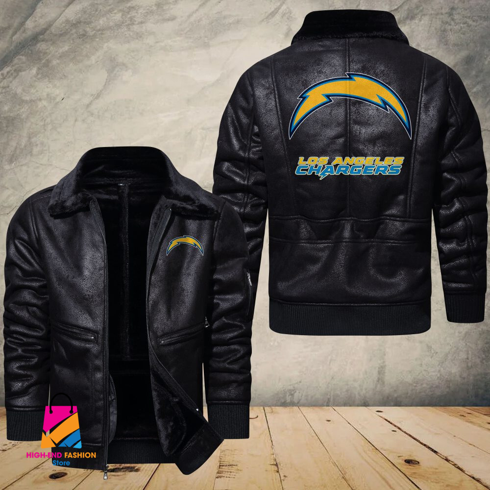 Los Angeles Chargers NFL Style Leather Jacket For Fans