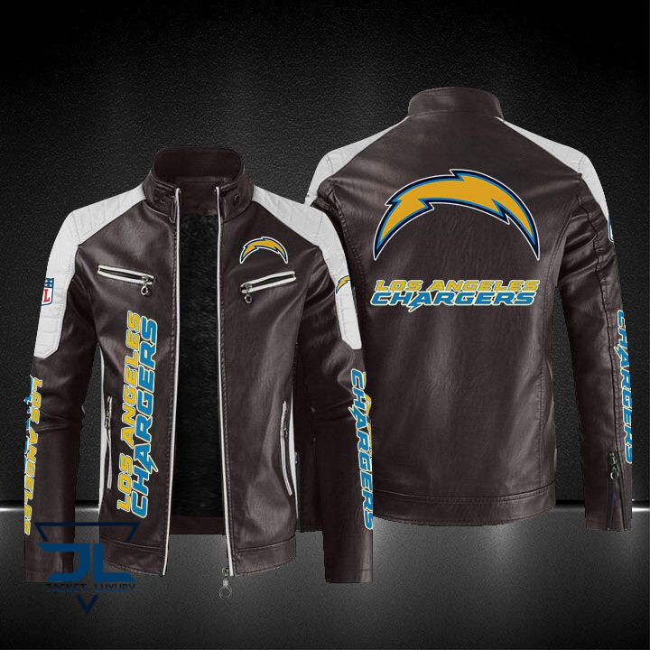Los Angeles Chargers NFL Style Leather Jacket For Fans
