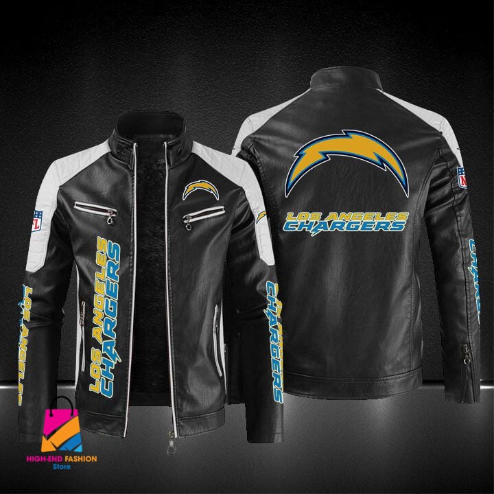 Los Angeles Chargers NFL Style Leather Jacket For Fans