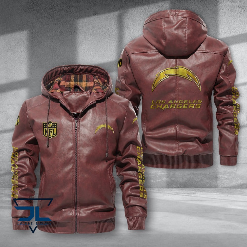 Los Angeles Chargers NFL Style Leather Jacket For Fans