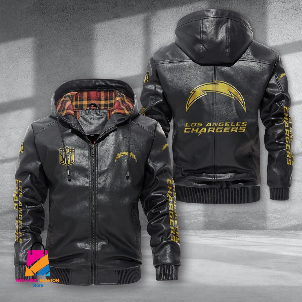Los Angeles Chargers NFL Style Leather Jacket For Fans