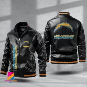 Los Angeles Chargers NFL Style Leather Jacket For Fans