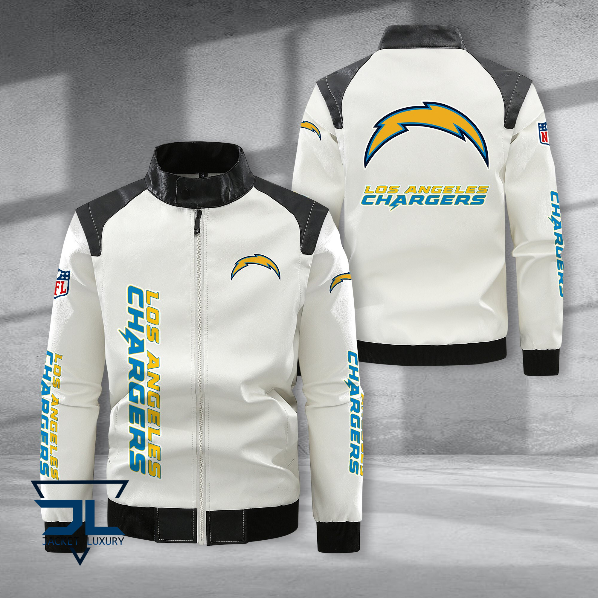 Los Angeles Chargers NFL Style Leather Jacket For Fans