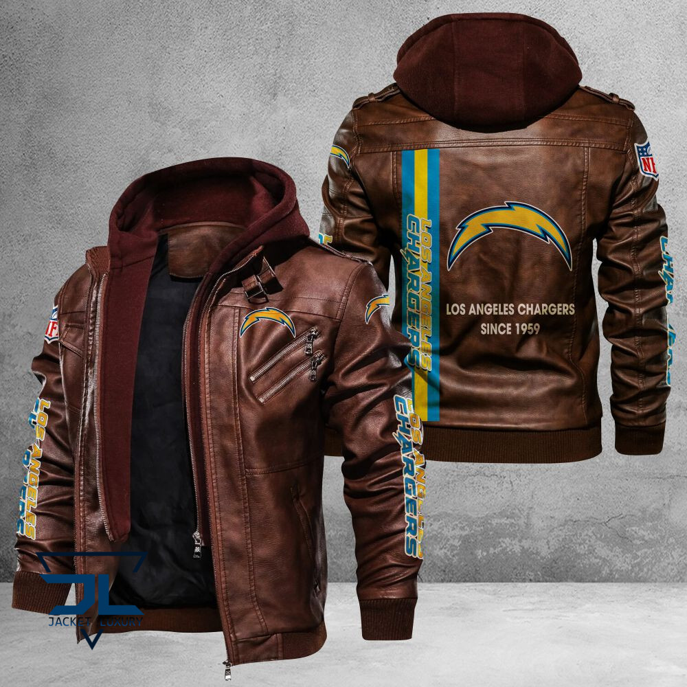 Los Angeles Chargers NFL Style Leather Jacket For Fans