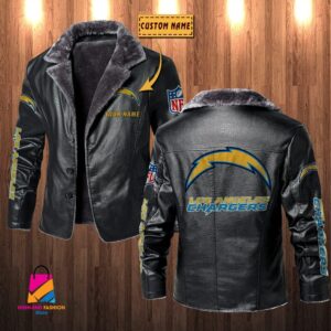 Los Angeles Chargers NFL Style Leather Jacket For Fans
