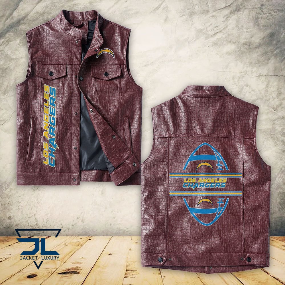 Los Angeles Chargers NFL Style Leather Jacket For Fans
