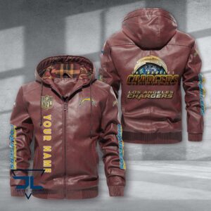 Los Angeles Chargers NFL Style Leather Jacket For Fans