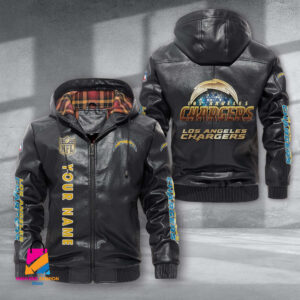 Los Angeles Chargers NFL Style Leather Jacket For Fans