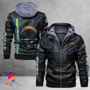 Los Angeles Chargers NFL Style Leather Jacket For Fans