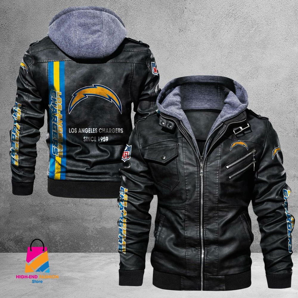 Los Angeles Chargers NFL Style Leather Jacket For Fans