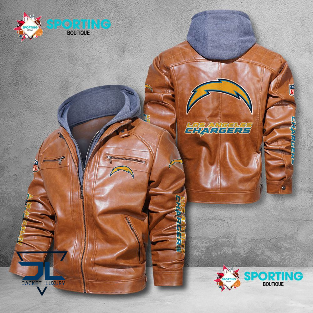 Los Angeles Chargers NFL Style Leather Jacket For Fans