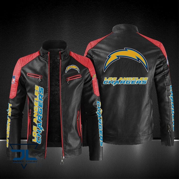 Los Angeles Chargers NFL Style Leather Jacket For Fans